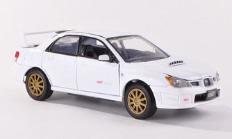 Car Subaru Impreza WRX STi, white